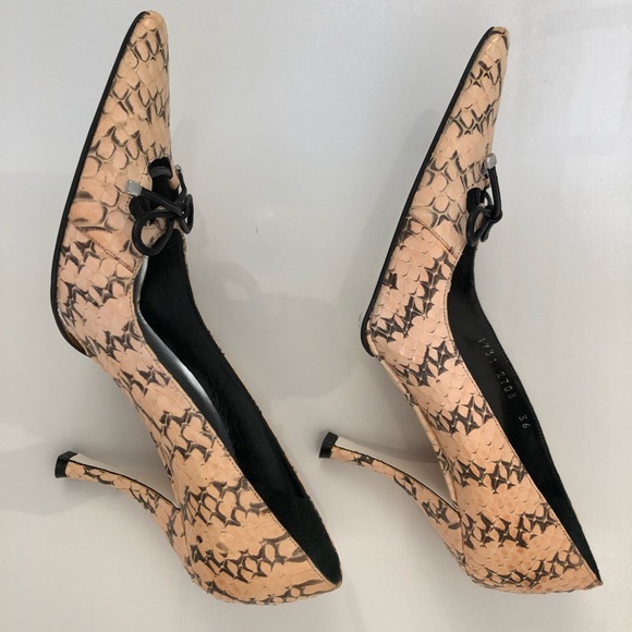 Snake Skin Dolce & Gabbana Heels/Pumps Sz 36 - Picture 6 of 7